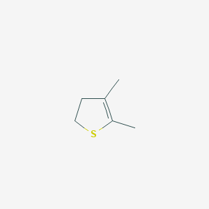 molecular formula C6H10S B14300938 4,5-Dimethyl-2,3-dihydrothiophene CAS No. 113379-98-9