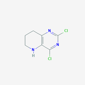 2,4-Dichloro-5,6,7,8-tetrahydropyrido[3,2-D]pyrimidine
