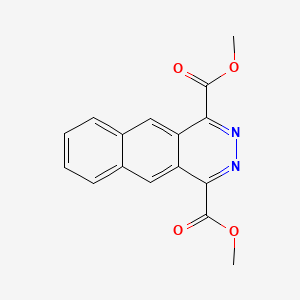 molecular formula C16H12N2O4 B14301054 Dimethyl benzo[g]phthalazine-1,4-dicarboxylate CAS No. 112112-52-4
