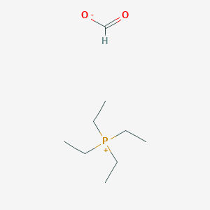 molecular formula C9H21O2P B14301150 Tetraethylphosphanium formate CAS No. 114609-31-3