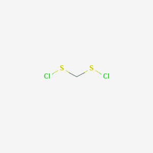 molecular formula CH2Cl2S2 B14301190 Bis(chlorosulfanyl)methane CAS No. 114079-01-5
