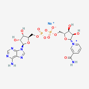 molecular formula C21H26N7NaO14P2 B1430131 Nadide sodium CAS No. 20111-18-6