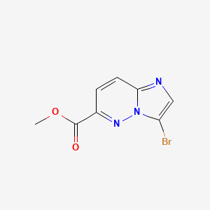 Methyl 3-bromoimidazo[1,2-b]pyridazine-6-carboxylate