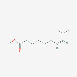 molecular formula C12H22O2 B14301710 Methyl (Z)-9-methyldec-7-enoate CAS No. 112375-43-6