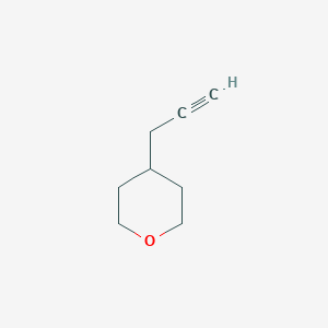 molecular formula C8H12O B1430181 4-(prop-2-yn-1-yl)oxane CAS No. 1393576-68-5