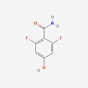 2,6-Difluoro-4-hydroxybenzamide