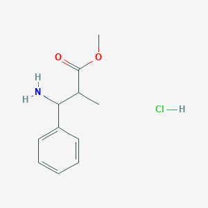 Methyl 3-amino-2-methyl-3-phenylpropanoate hydrochloride
