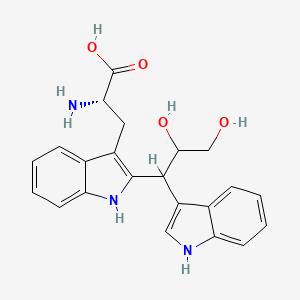 2-[2,3-Dihydroxy-1-(1H-indol-3-yl)propyl]-L-tryptophan