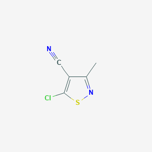 5-Chloro-3-methyl-1,2-thiazole-4-carbonitrile