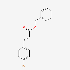molecular formula C16H13BrO2 B14302035 Benzyl 3-(4-bromophenyl)prop-2-enoate CAS No. 118459-79-3