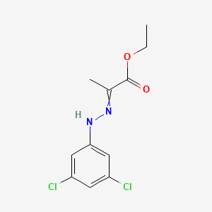 Propanoic acid, 2-[(3,5-dichlorophenyl)hydrazono]-, ethyl ester