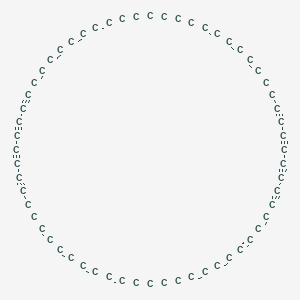 molecular formula C60 B14302359 Cyclohexaconta-1,3,5,7,9,11,13,15,17,19,21,23,25,27,29,31,33,35,37,39,41,43,45,47,49,51,53,55,57,59-triacontayne CAS No. 112303-16-9