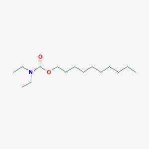 molecular formula C15H31NO2 B14302492 Decyl diethylcarbamate CAS No. 115652-48-7