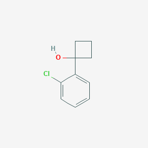 1-(2-Chlorophenyl)cyclobutan-1-ol