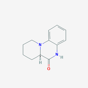 (R)-7,8,9,10-Tetrahydro-5H,6aH-pyrido[1,2-a]quinoxalin-6-one