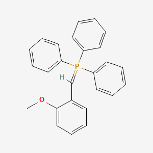 molecular formula C26H23OP B14302986 Phosphorane, [(2-methoxyphenyl)methylene]triphenyl- CAS No. 119100-22-0