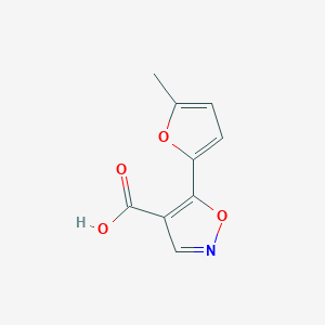 5-(5-Methylfuran-2-yl)-1,2-oxazole-4-carboxylic acid