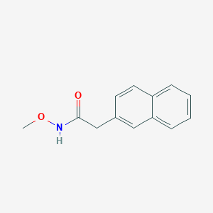 molecular formula C13H13NO2 B14303205 N-Methoxy-2-(naphthalen-2-yl)acetamide CAS No. 113519-26-9