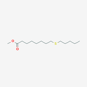 molecular formula C14H28O2S B14303528 Methyl 8-(pentylsulfanyl)octanoate CAS No. 125079-05-2
