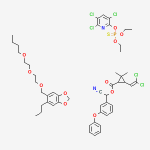 molecular formula C50H60Cl5N2O11PS B14303587 Max-Con CAS No. 120864-17-7