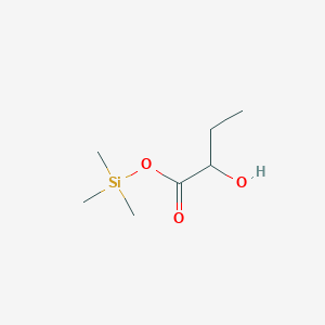 molecular formula C7H16O3Si B14303621 Trimethylsilyl 2-hydroxybutanoate CAS No. 113451-60-8