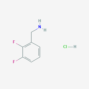 molecular formula C7H8ClF2N B1430364 2,3-Difluorobenzylamine HCl CAS No. 1214350-73-8