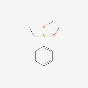 molecular formula C10H16O2Si B14303803 Ethyl(dimethoxy)phenylsilane CAS No. 112123-25-8