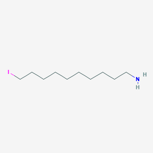 molecular formula C10H22IN B14303813 10-Iododecan-1-amine CAS No. 113715-02-9