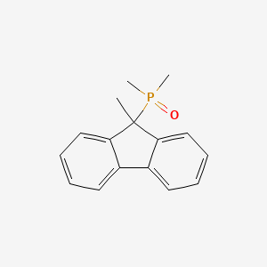 molecular formula C16H17OP B14304012 Dimethyl(9-methyl-9H-fluoren-9-yl)oxo-lambda~5~-phosphane CAS No. 113844-58-9