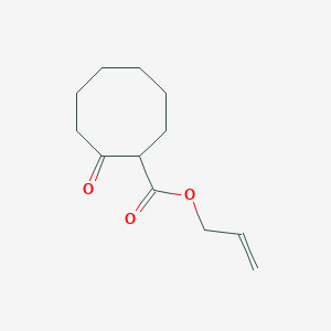 molecular formula C12H18O3 B14304077 Prop-2-en-1-yl 2-oxocyclooctane-1-carboxylate CAS No. 121012-56-4