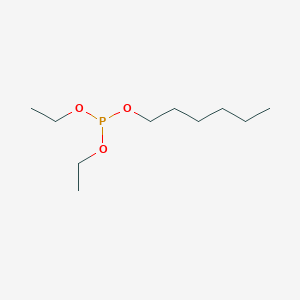 molecular formula C10H23O3P B14304111 Diethyl hexyl phosphite CAS No. 123865-64-5