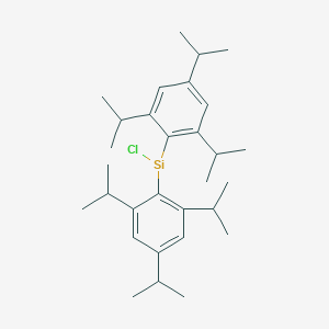 molecular formula C30H46ClSi B14304194 CID 14118308 