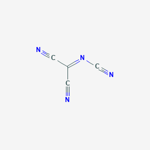 molecular formula C4N4 B14304349 Dicyanomethylenecyanamide CAS No. 117533-11-6