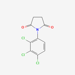 molecular formula C10H6Cl3NO2 B14304396 N-(2,3,4-Trichlorophenyl)-succinimide CAS No. 112368-27-1