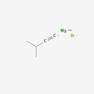 molecular formula C5H7BrMg B14304483 magnesium;3-methylbut-1-yne;bromide CAS No. 112482-54-9