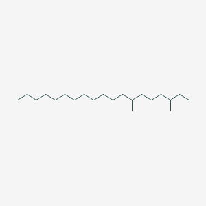 molecular formula C21H44 B14304642 3,7-Dimethylnonadecane CAS No. 113714-57-1