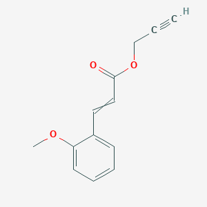 molecular formula C13H12O3 B14304681 Prop-2-yn-1-yl 3-(2-methoxyphenyl)prop-2-enoate CAS No. 112111-86-1
