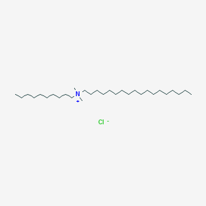 molecular formula C30H64ClN B14304683 N-Decyl-N,N-dimethyloctadecan-1-aminium chloride CAS No. 114656-38-1