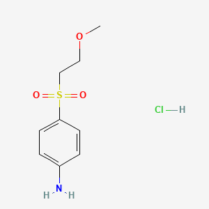 4-(2-Methoxyethanesulfonyl)aniline hydrochloride
