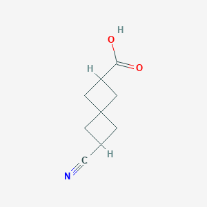 6-Cyanospiro[3.3]heptane-2-carboxylic acid