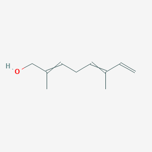 molecular formula C10H16O B14304816 2,6-Dimethylocta-2,5,7-trien-1-ol CAS No. 113378-77-1