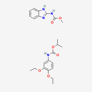 molecular formula C23H30N4O6 B14305137 Botrylon CAS No. 116678-88-7