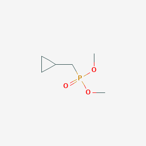 molecular formula C6H13O3P B14305208 Dimethyl (cyclopropylmethyl)phosphonate CAS No. 113563-12-5