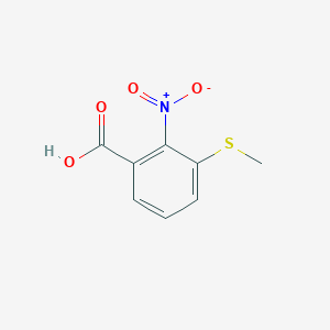 3-(Methylsulfanyl)-2-nitrobenzoic acid