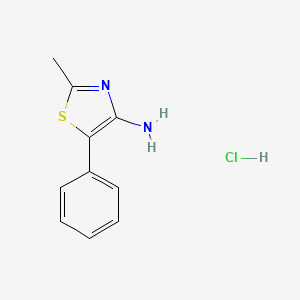 2-Methyl-5-phenyl-1,3-thiazol-4-amine hydrochloride