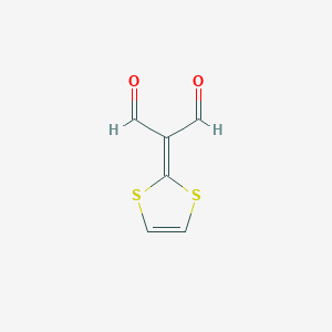 molecular formula C6H4O2S2 B14305589 (2H-1,3-Dithiol-2-ylidene)propanedial CAS No. 121733-75-3