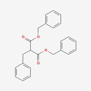 molecular formula C24H22O4 B14305599 Dibenzyl benzylpropanedioate CAS No. 121191-42-2