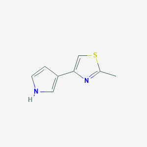 2-methyl-4-(1H-pyrrol-3-yl)-1,3-thiazole