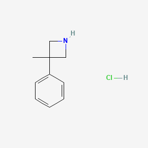 3-Methyl-3-phenylazetidine hydrochloride