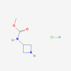 methyl N-(azetidin-3-yl)carbamate hydrochloride